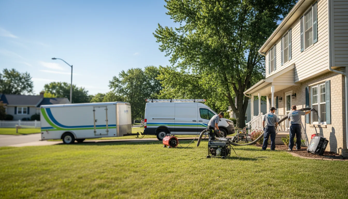 Flooded Basement Restoration And Cleanup With Repair in Afton, WY near me